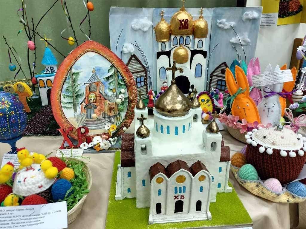 Выставка работ класса ДПИ «Светлый праздник Пасхи»