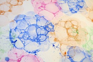 Мастер-класс «Нетрадиционные техники: рисование мыльной пеной»