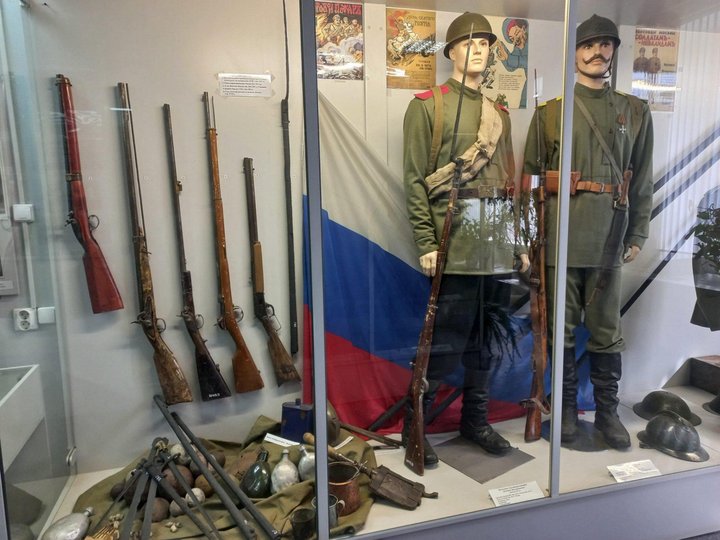 Выставка Военно-исторического отдела