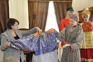 Мастер-класс «Одевание усть-цилемского традиционного костюма»