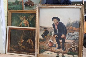 Выставка картин местных художников «Родные просторы»