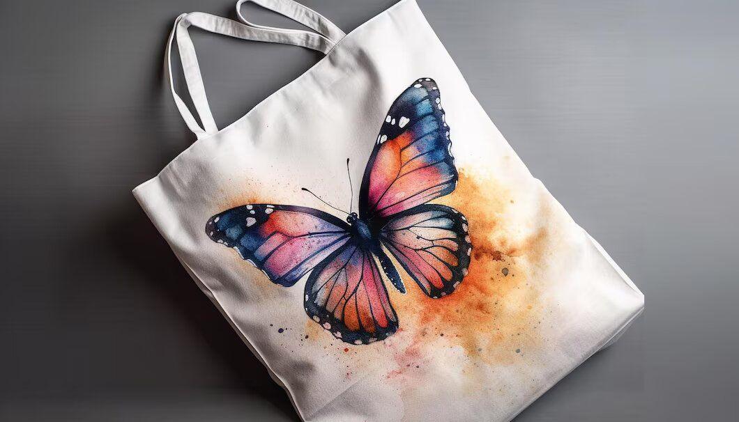 Мастер-класс по росписи сумки-шопера