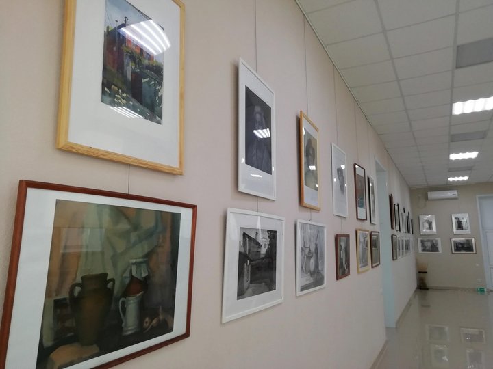 Выставка академических работ студентки Краснодарского художественного училища Софьи Ляшко