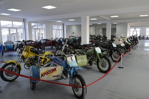 Выставка открытого хранения фондов техники Ирбитского музея мотоциклов