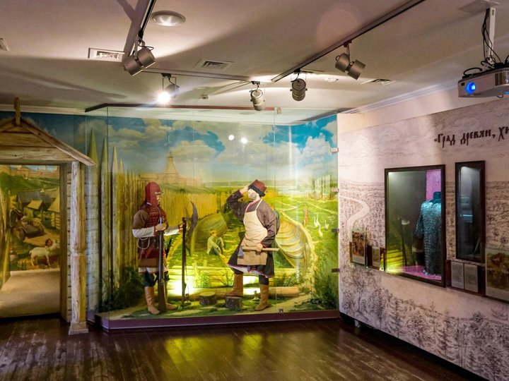 Экспозиция музея истории Свияжска