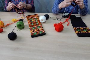 Мастер-класс «Вязание писаным узором»