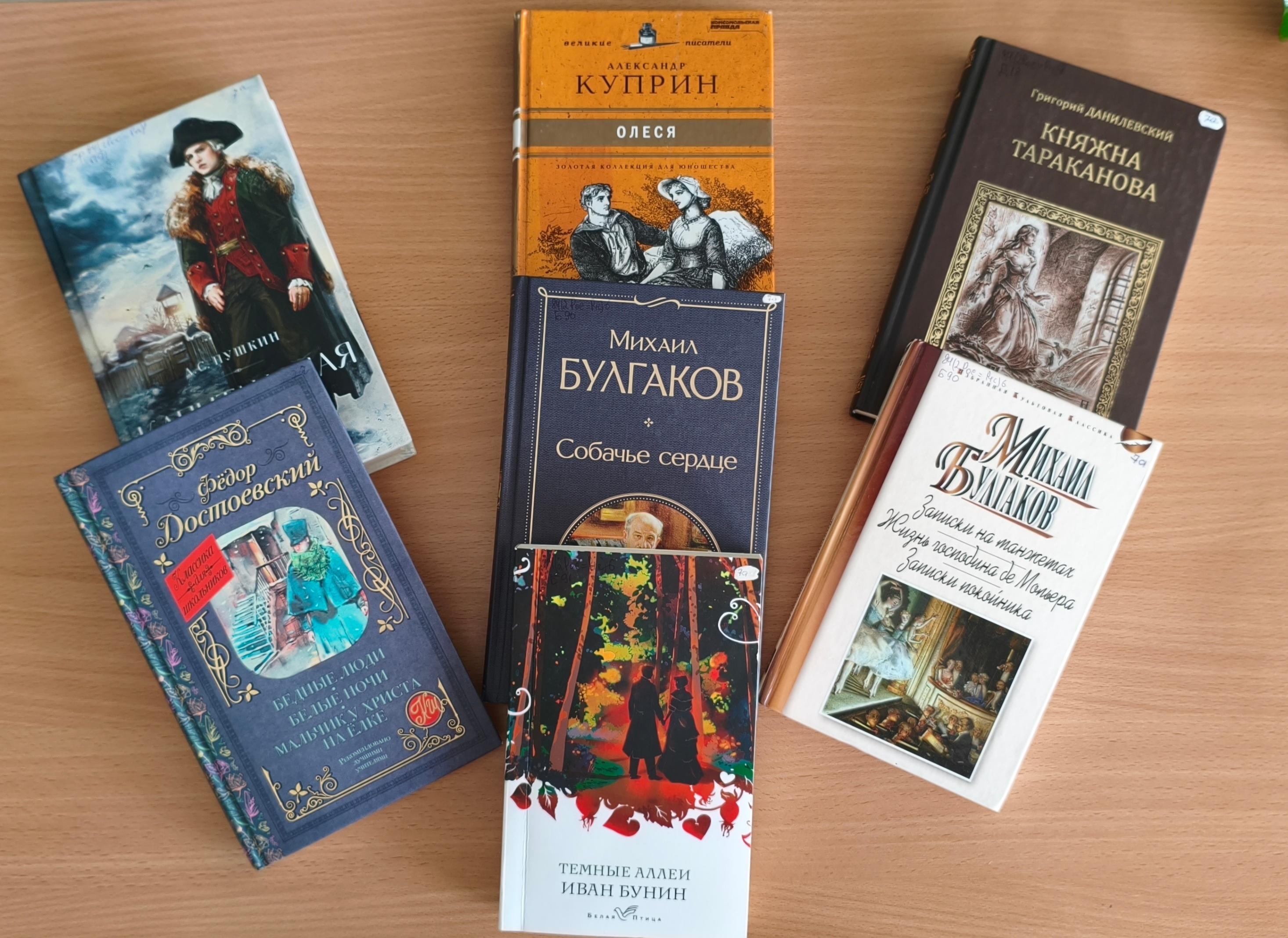 Литературная программа «По страницам русской классики»