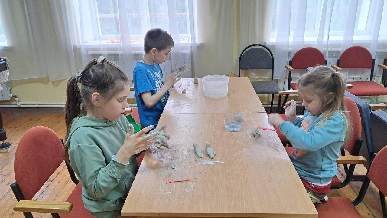 Мастер–класс «Сказка из куска глины»
