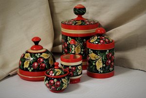 Мастер-класс «Традиционная роспись по дереву. Владимирская вишня»