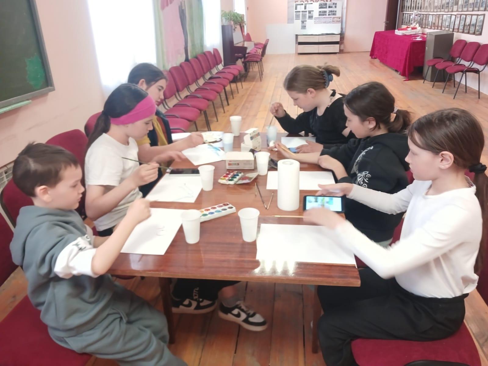 Мастер–класс «Волшебная кисть»