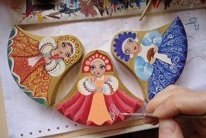 Мастер-класс «Роспись по дереву»