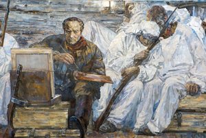 Виртуальная выставка «На фронте под Ленинградом...»