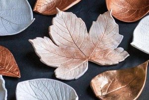 Мастер-класс «Декоративная тарелочка-лист»