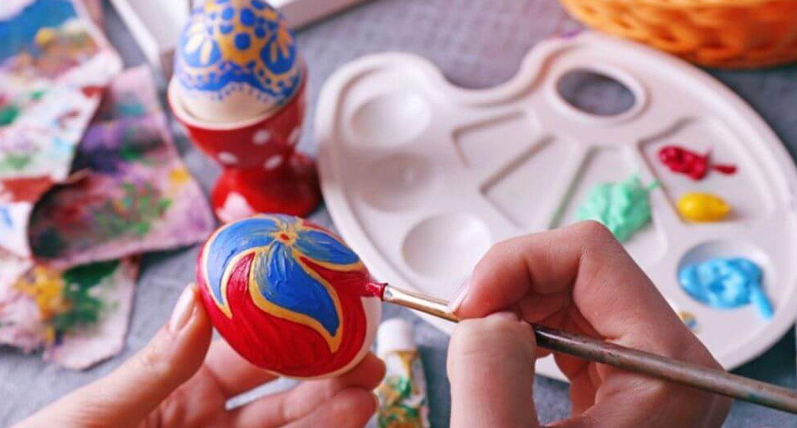 Обучение по росписи по дереву «Пасхальное яйцо»