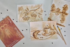 Мастер-класс «Кофейная живопись»