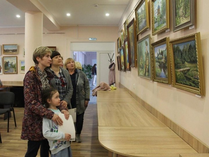 Персональная выставка картин Валентины Гребенко