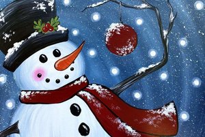 Мастер-класс «Снеговичок»