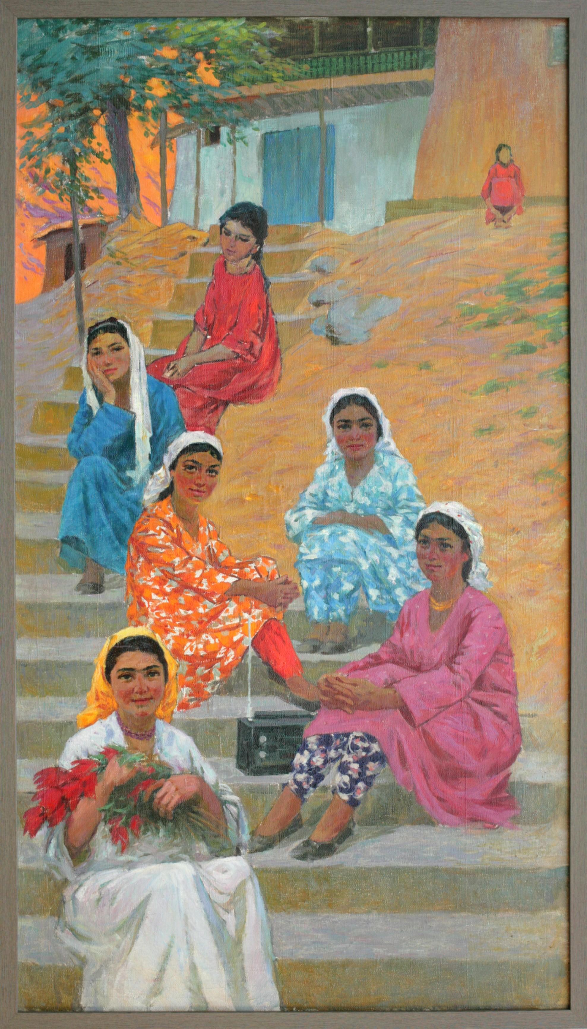 О. Ли, Девушки Зимгуруда, 1972. 154х87,5.jpg
