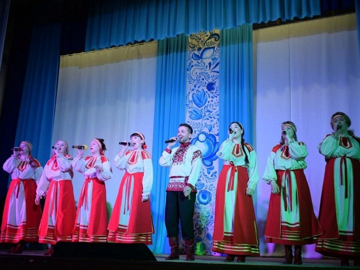Отчетный концерт ансамбля народной песни «Купава»