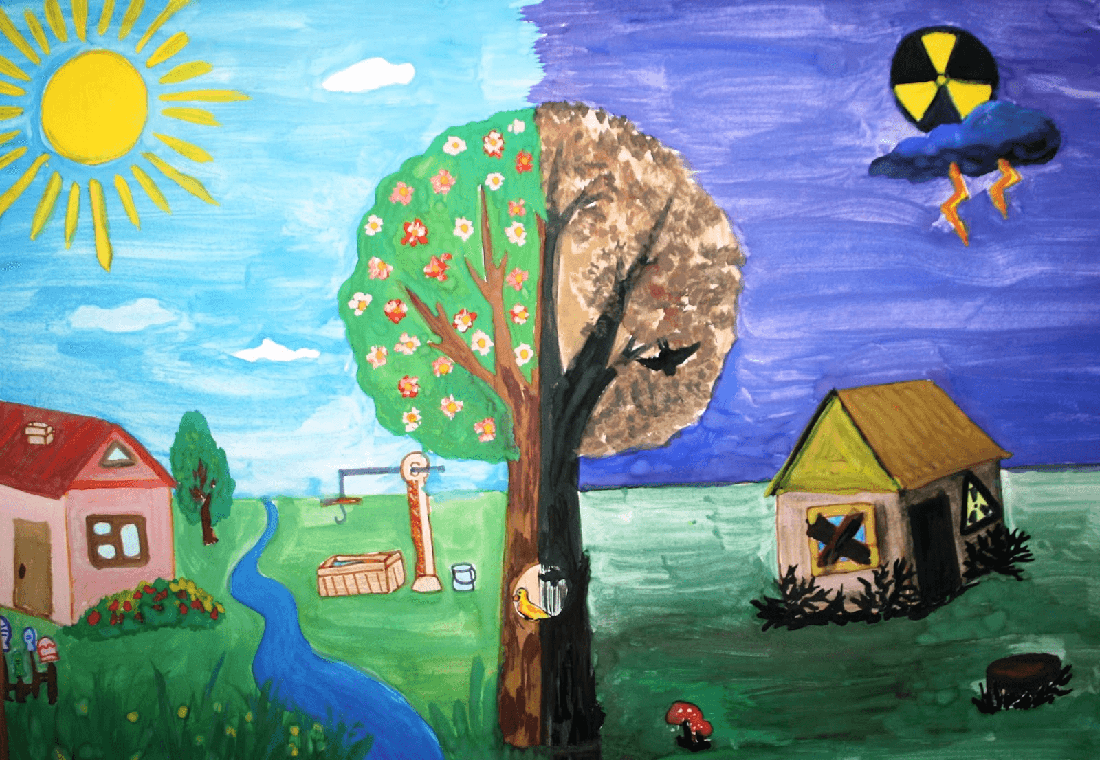 «Чернобыль-боль в наших сердцах»