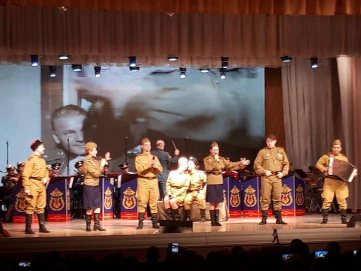 «Песни, опаленные войной». Концерт, посвященный 80-летию победы Сталинградской битве.