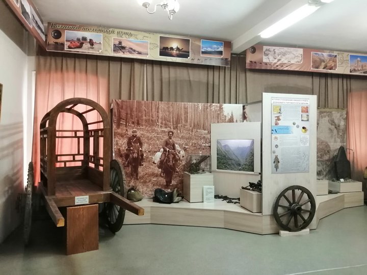 Экспозиции музея Чуйского тракта