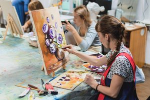 Мастер-класс по прикладной живописи