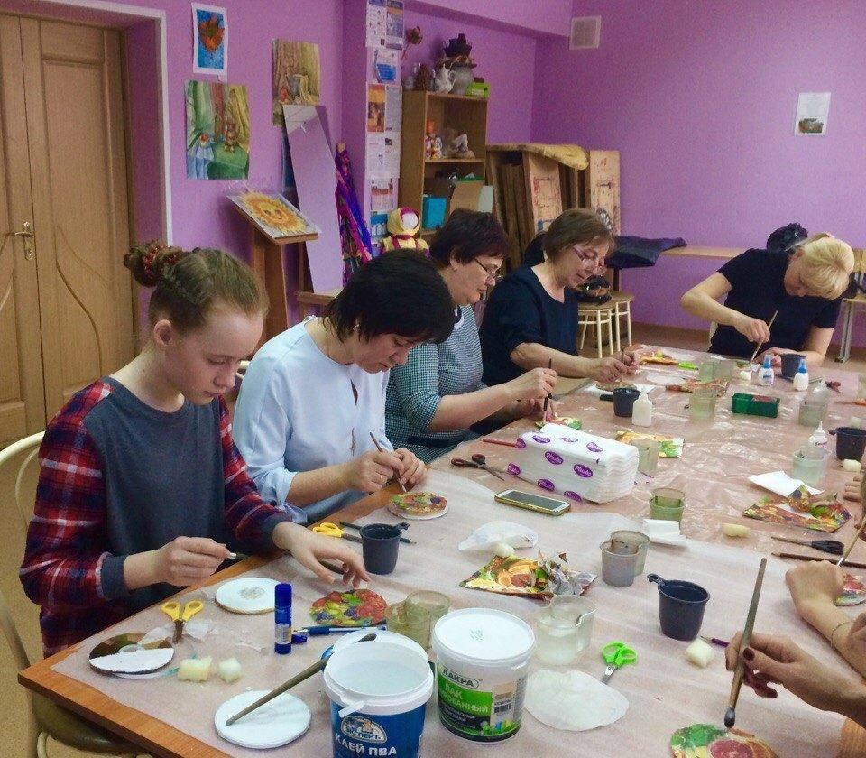 Мастер-класс «Мир творчества»