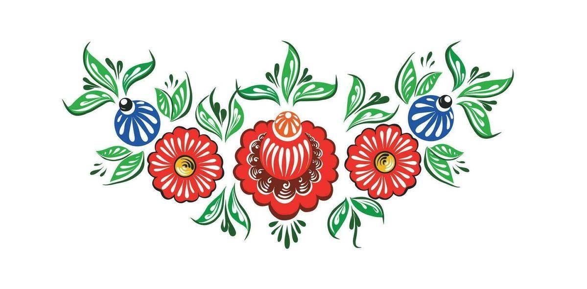 Мастер-класс «Городецкая роспись»