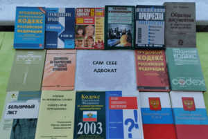 Книжная выставка «Сам себе адвокат»