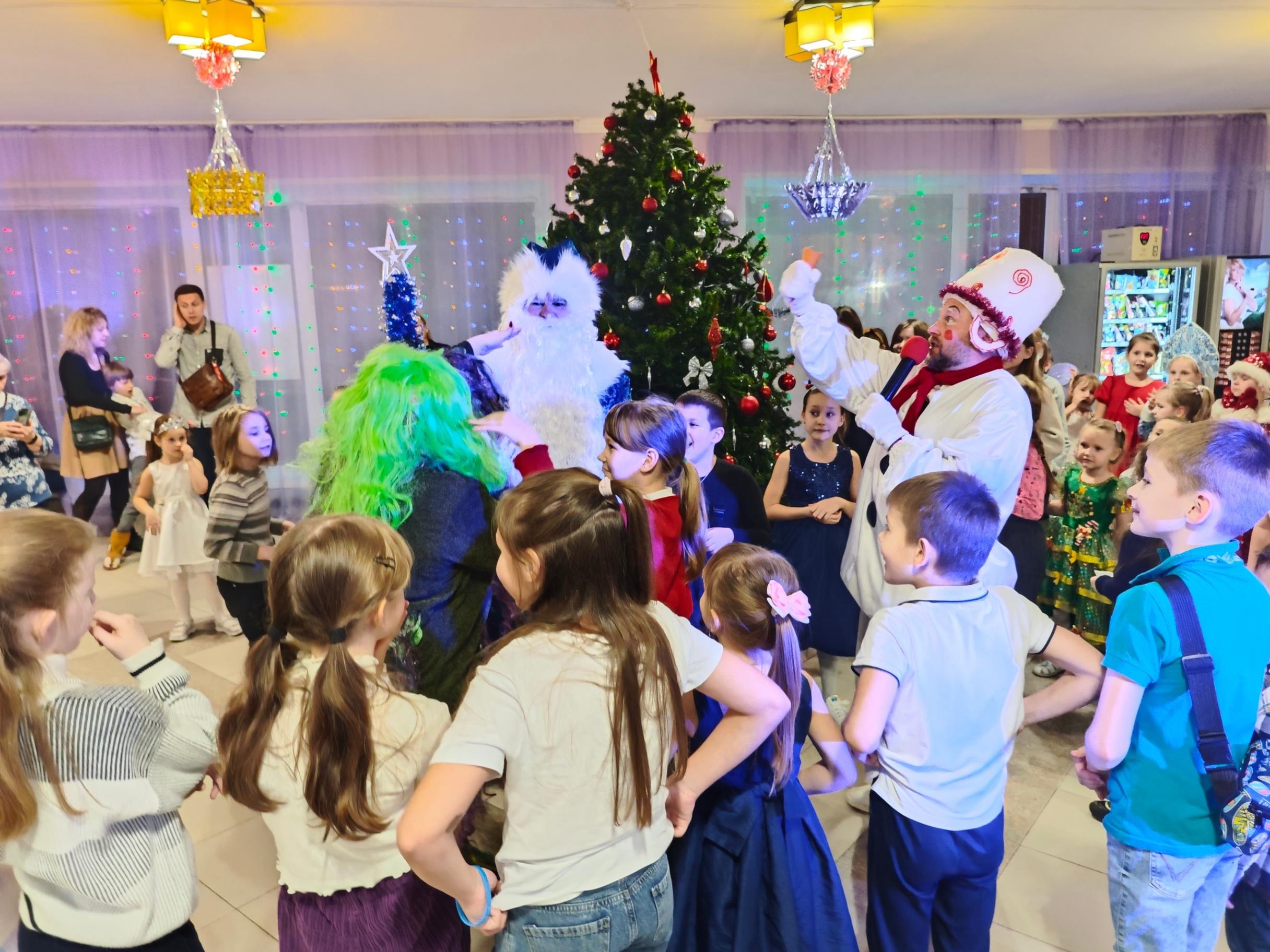 Новогодняя развлекательная программа для детей-«Вечеринка в белом»