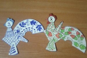 Мастер-класс «Расписные узоры»