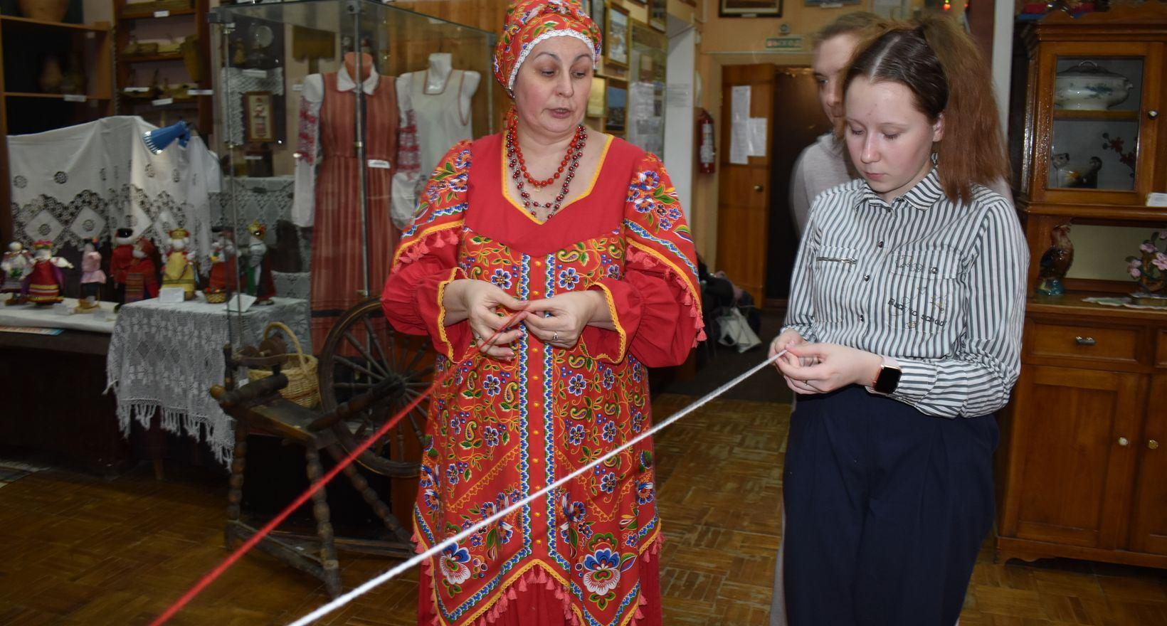 Мастер-класс «Плетение русских поясов»