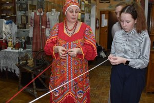 Мастер-класс «Плетение русских поясов»
