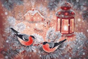 «Новогодняя галерея» - выставка работ изобразительного искусства