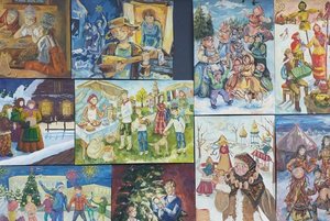 Выставка «Народные гулянья»