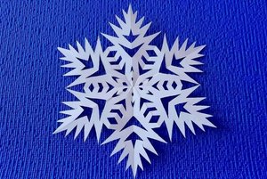 Мастер-класс «Снежинка -королева зимы»
