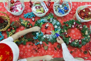 «Новогодняя кутерьма», мастер-класс.