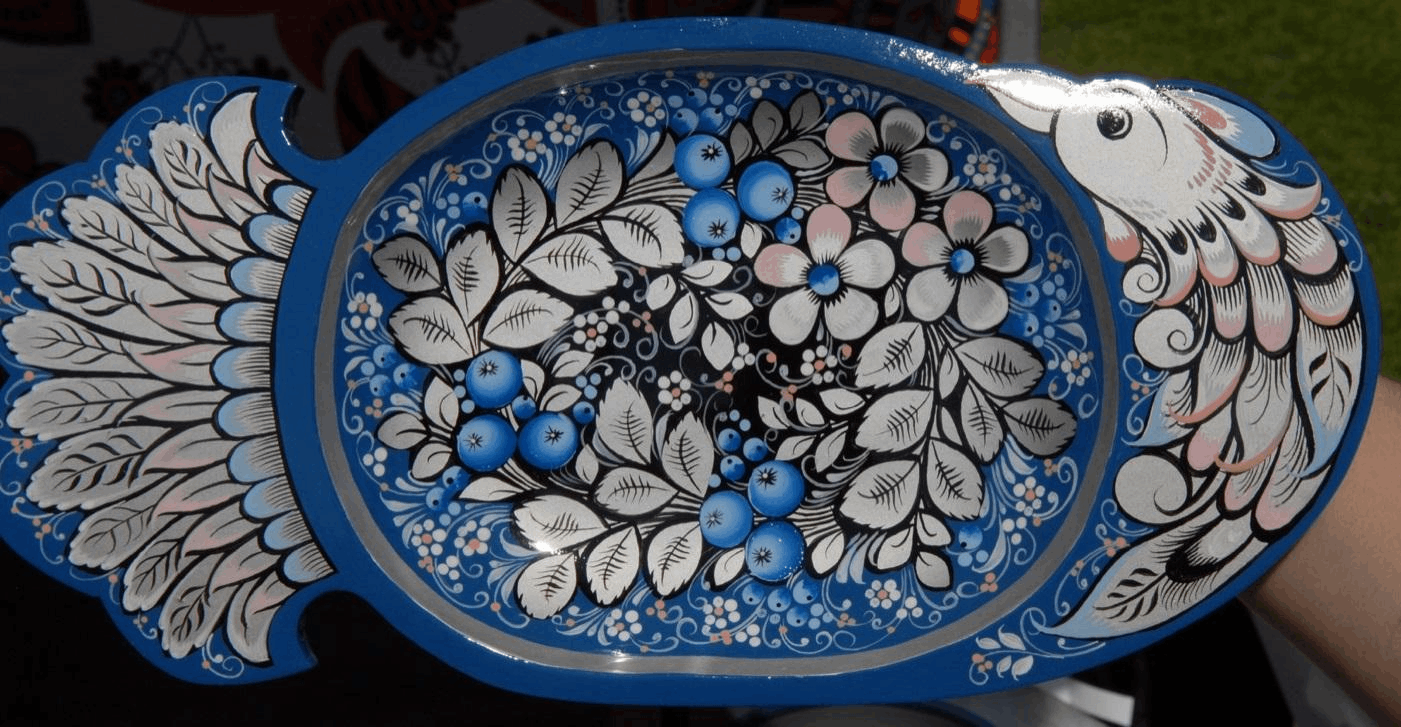 Мастер-класс «Волшебство вологодской росписи»