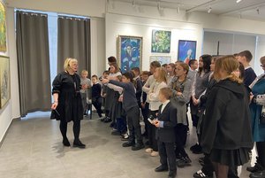 Программа «Мир искусств детям. Выставка Федота Сычкова»