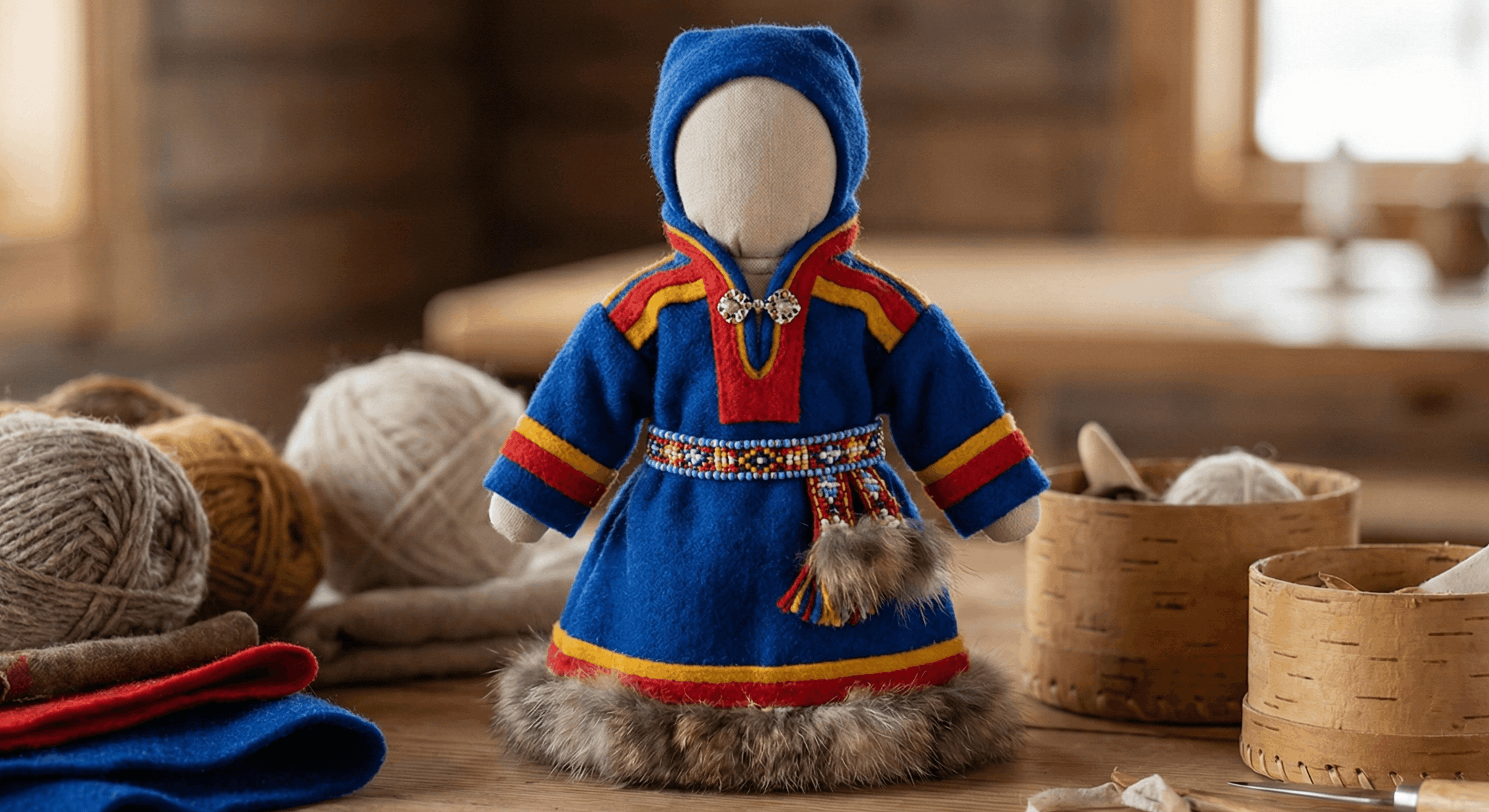 Мастер-класс «Куклы-обереги саамского народа»