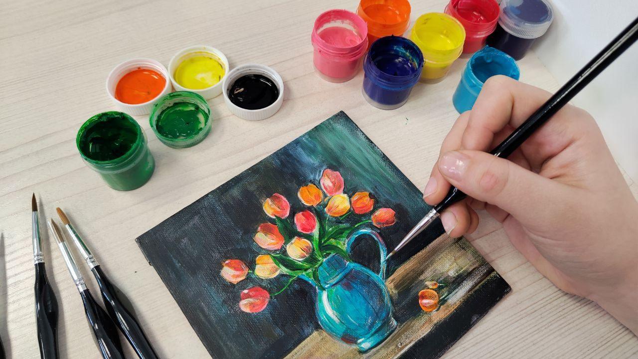 Мастер-класс «Живопись в миниатюре»