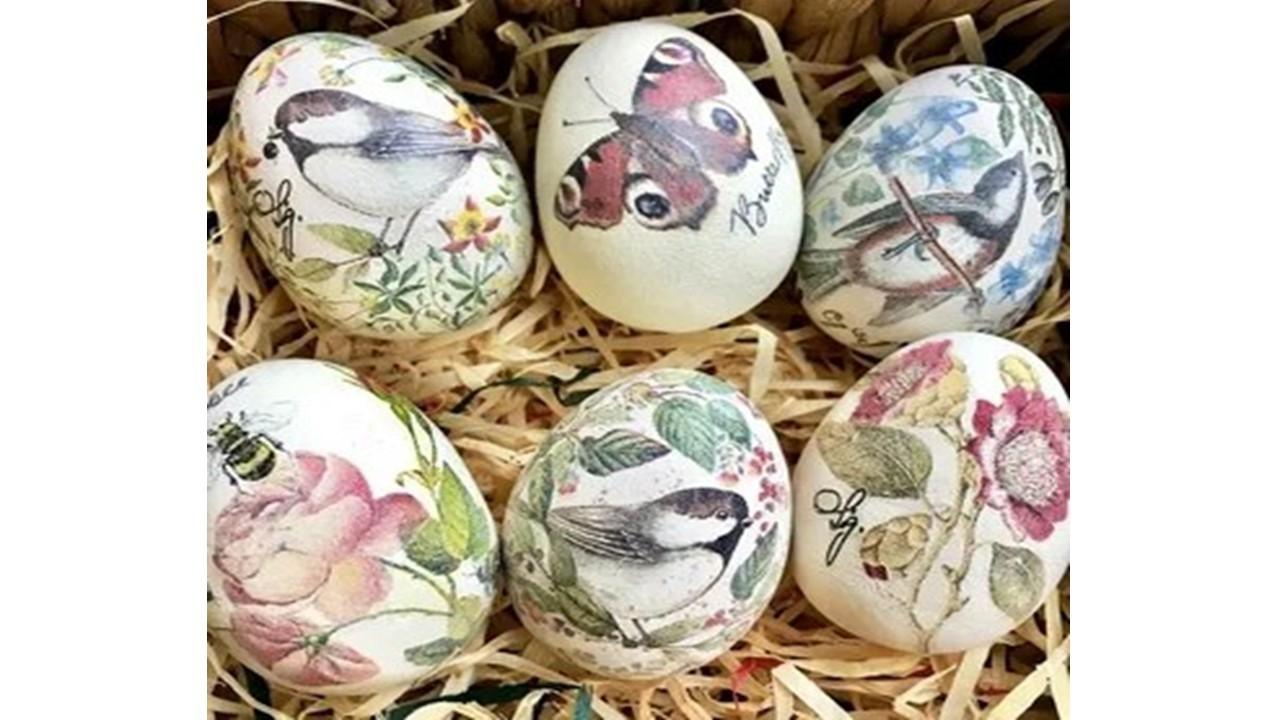 Мастер-класс «Пасхальные яйца»