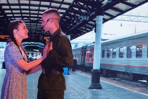 Показ обряда «Проводы в армию»