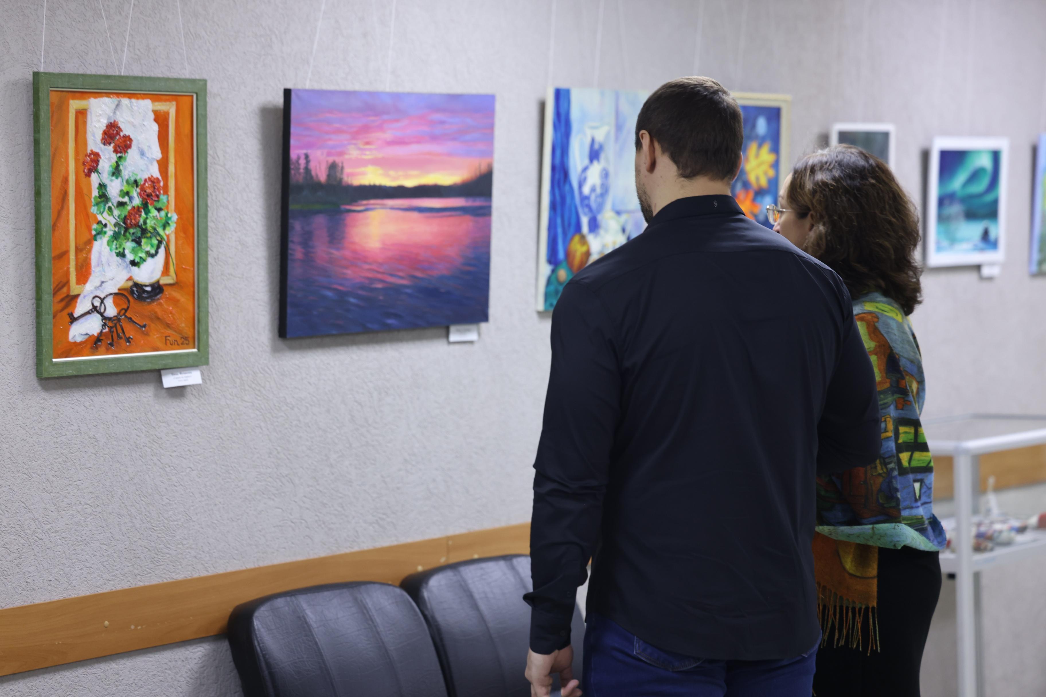 Выставка «Мечты о лете» студии изобразительного любительского искусства «Акварели»