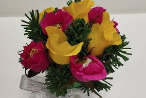 Мастер-класс по изготовлению букета из конфет