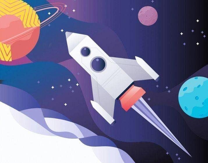 Конкурсная — игровая программа «Дорога в космос», посвящённая дню космонавтики