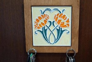 Мастер-класс «Вешалка-панно»