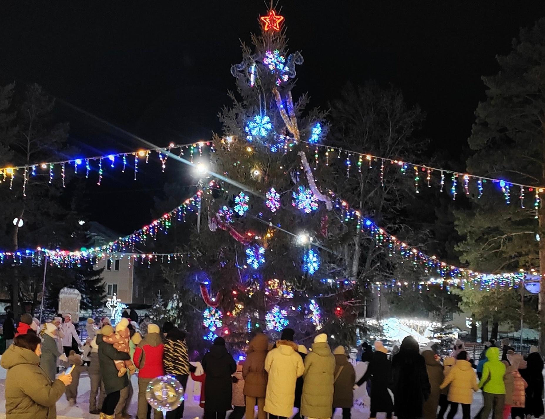 Открытие главной елки «В свете елочных огней»