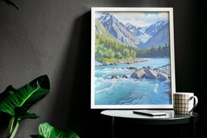 Мастер-класс «Горный пейзаж»